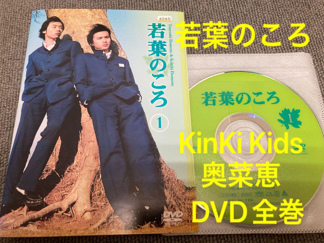 値下げ不可　DVD 若葉のころ　全6巻セット 全巻　堂本剛　堂本光一　奥菜恵