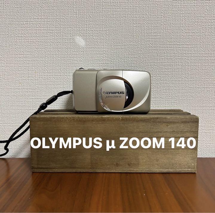 新品入荷
 美品　OLYMPUS μ ZOOM 140  フィルムカメラ　動作確認済 フィルムカメラ