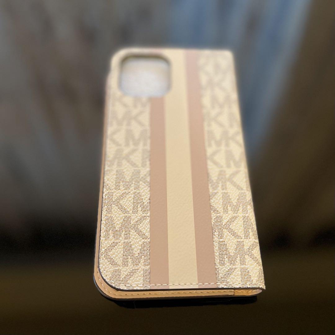 【限定値下げ】 MICHAEL KORS iPhone12ケース　ベージュ