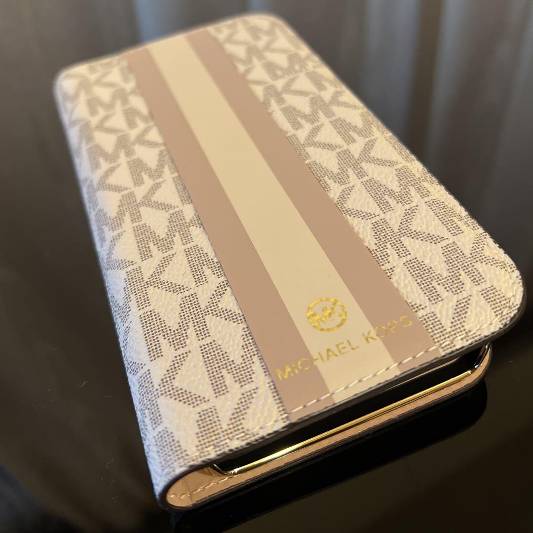 【限定値下げ】 MICHAEL KORS iPhone12ケース　ベージュ