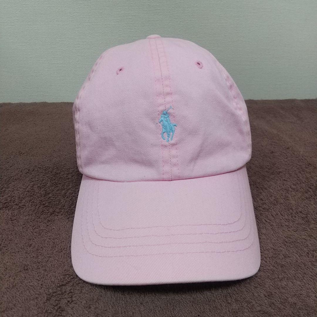 POLO RALPH LAUREN ポロラルフローレン ピンク キャップ 帽子