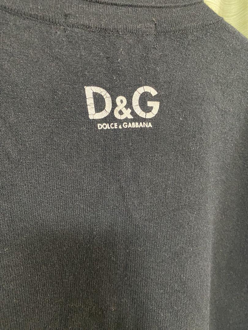 ドルチェ&ガッバーナ Dolce&Gabbana コットンセーター ロゴプレート