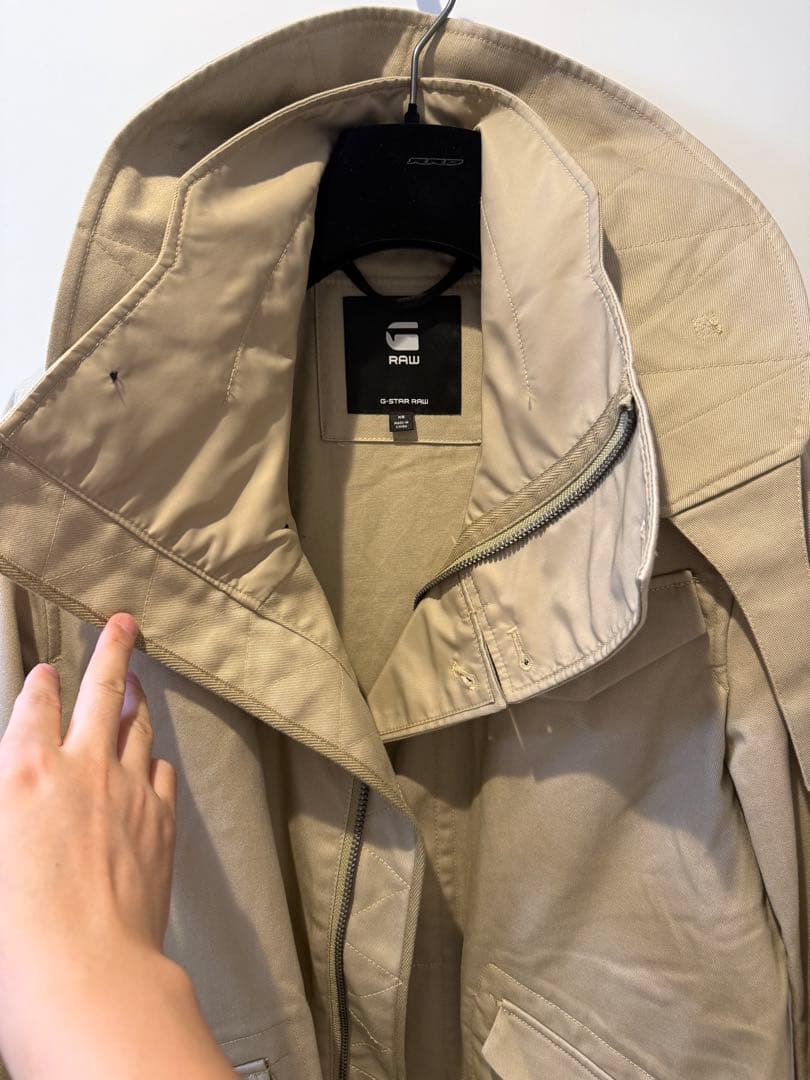 G-STAR RAW ベージュ トレンチコート XS
