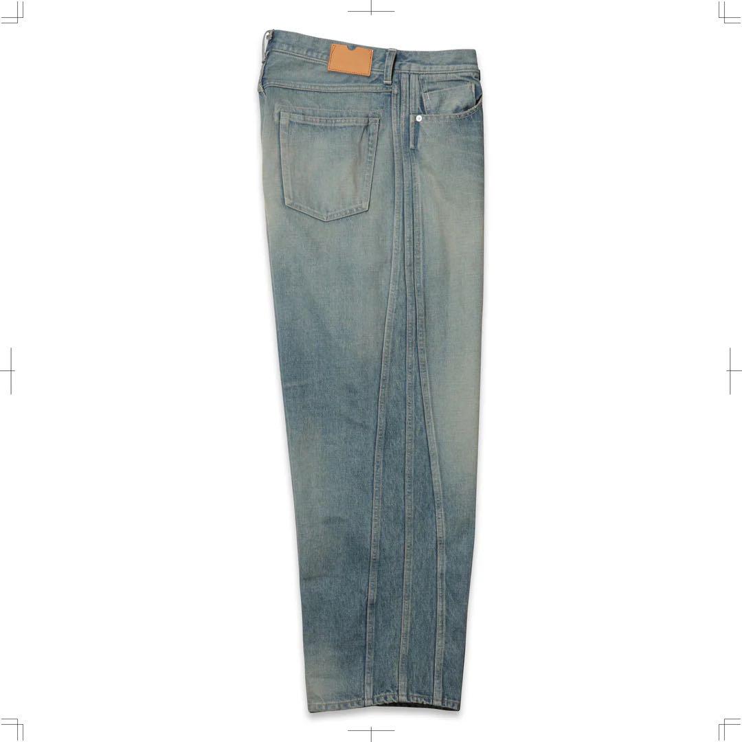 パンツ ROTOL TRIPLE SEAMS 6P DENIM WIDE DAMAGE