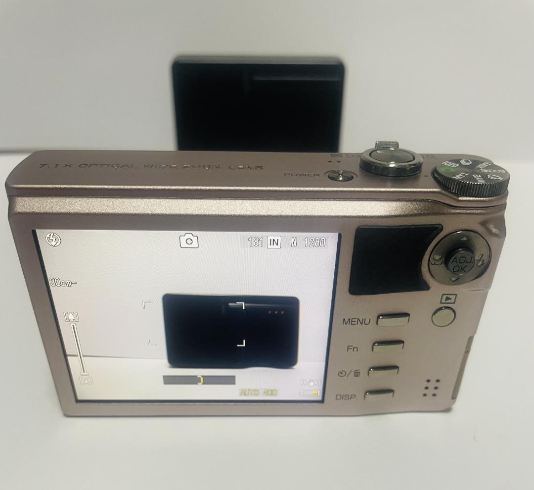 ◆◆超美品！RICOH CX-シャンパンロゼ 新品ネックストラップ付◆◆