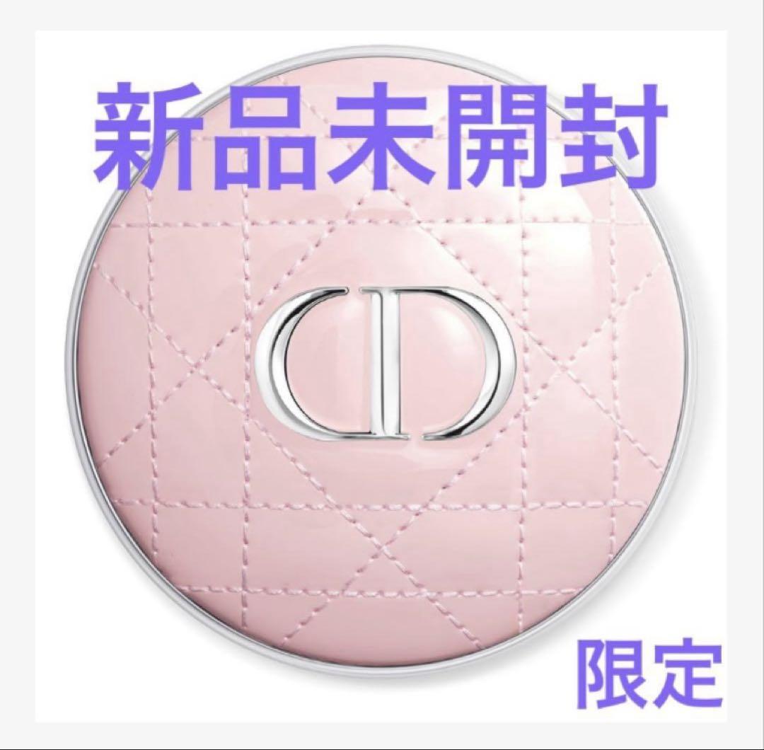 ディオールスキン　フォーエヴァー　クッションケース　限定　ピンク　ラスト1点