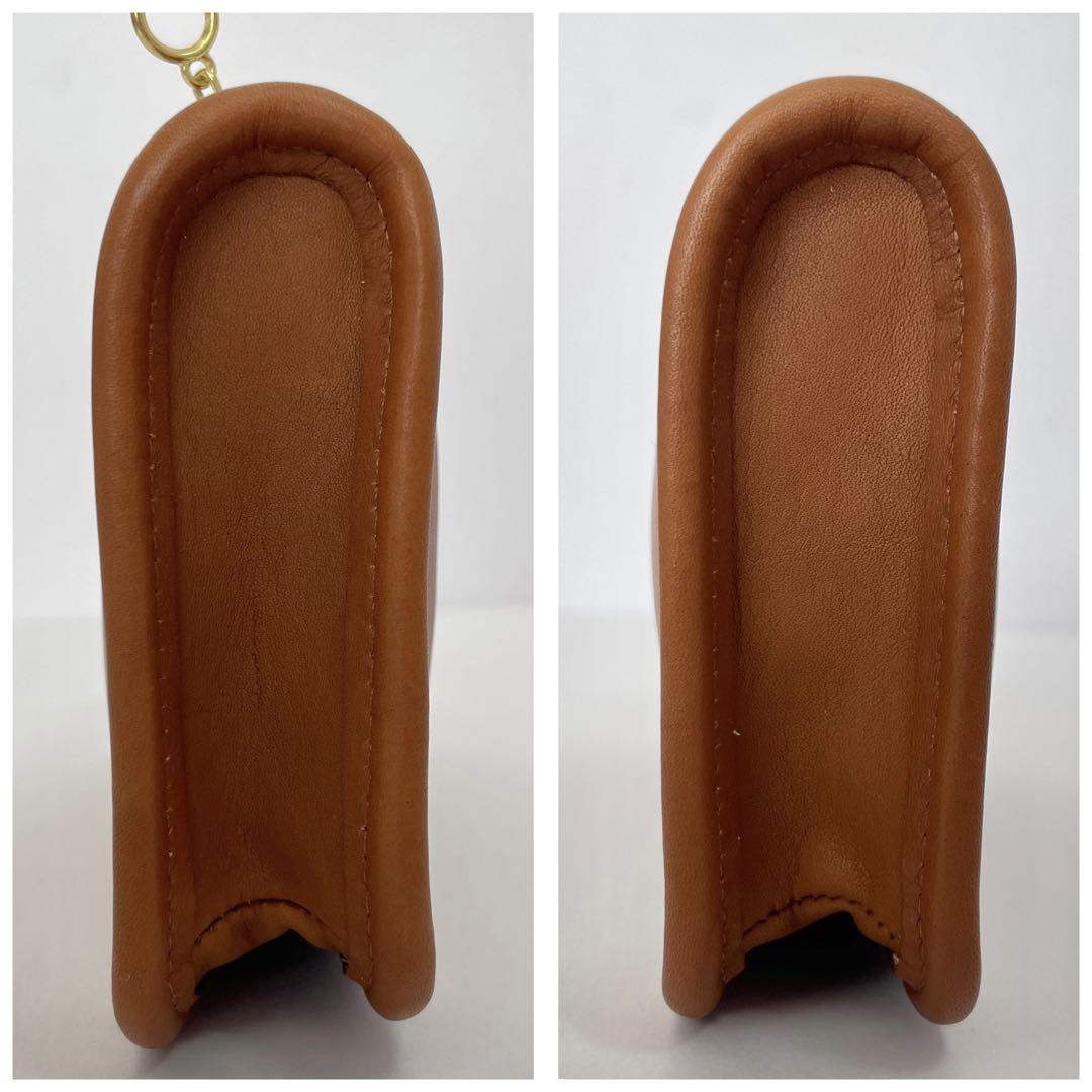 美品 オールドコーチ OLDCOACH ポーチ CHUNKY CASE ブラウン