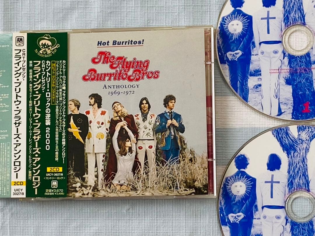 フライング・ブリトー・ブラザーズ アンソロジー 国内盤 2枚組CD by メルカリ