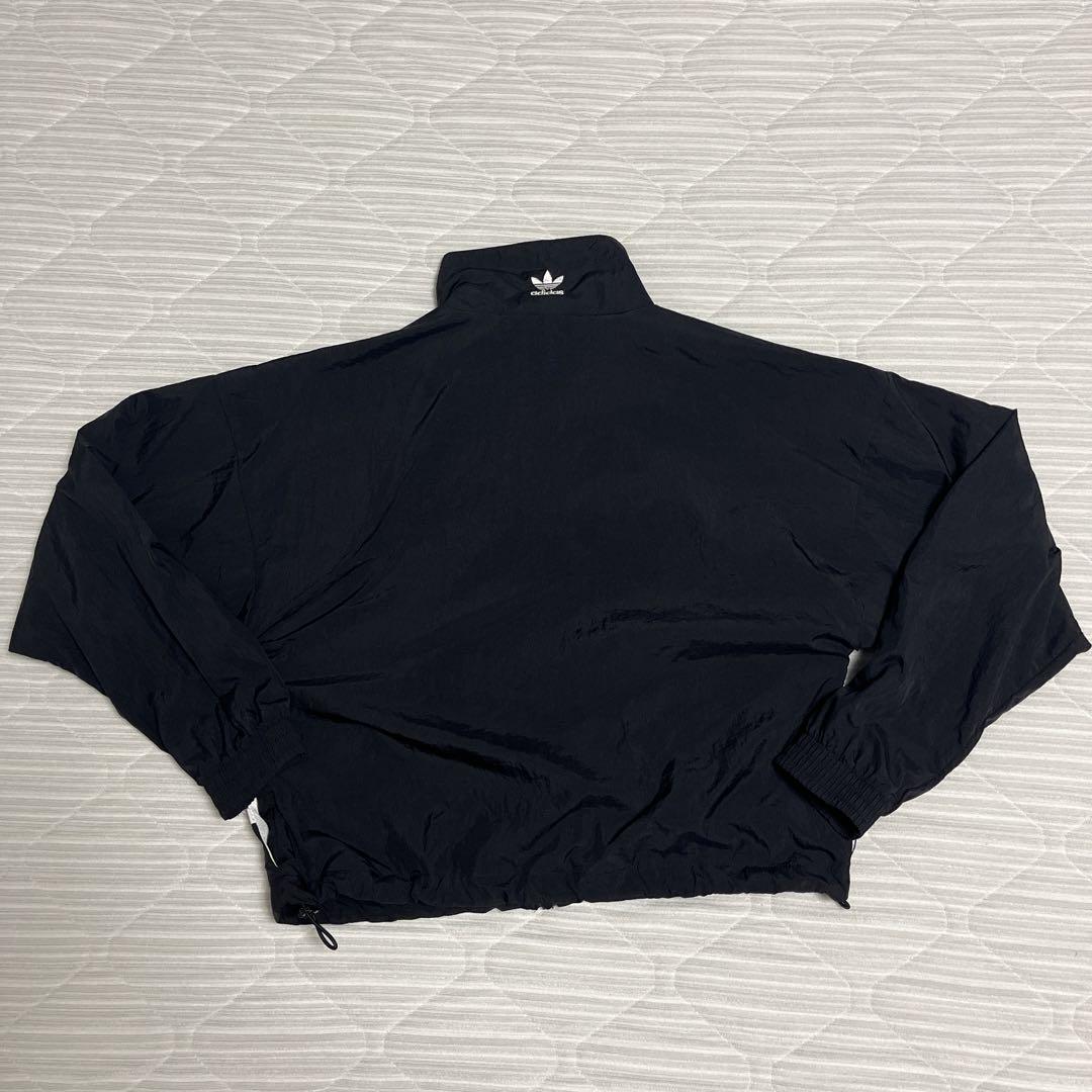 adidas クロップドジャケット 黒 アディダスadidas クロップドジャケット M 黒/白お 得 な 通