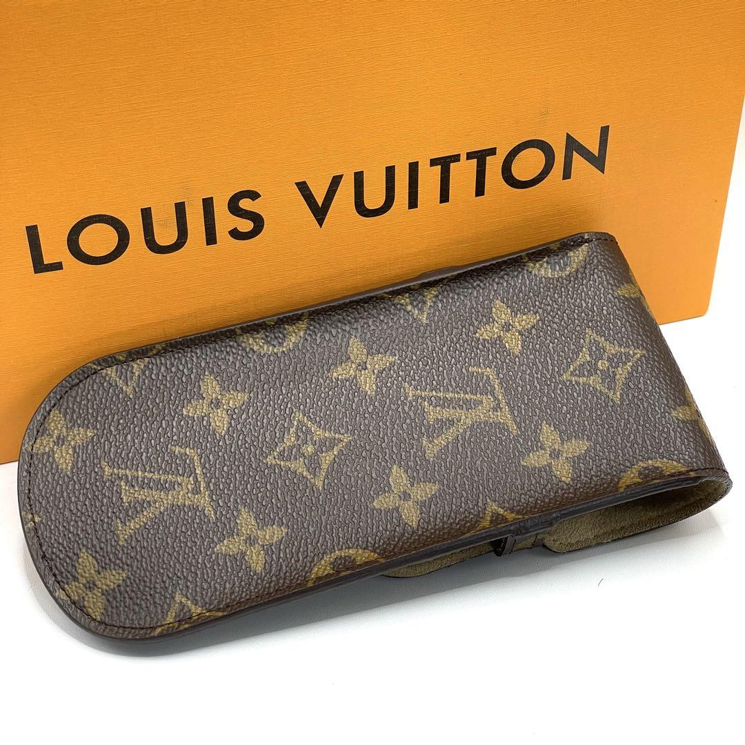 LOUIS VUITTON モノグラム エテュイ リュネット ラバ メガネ