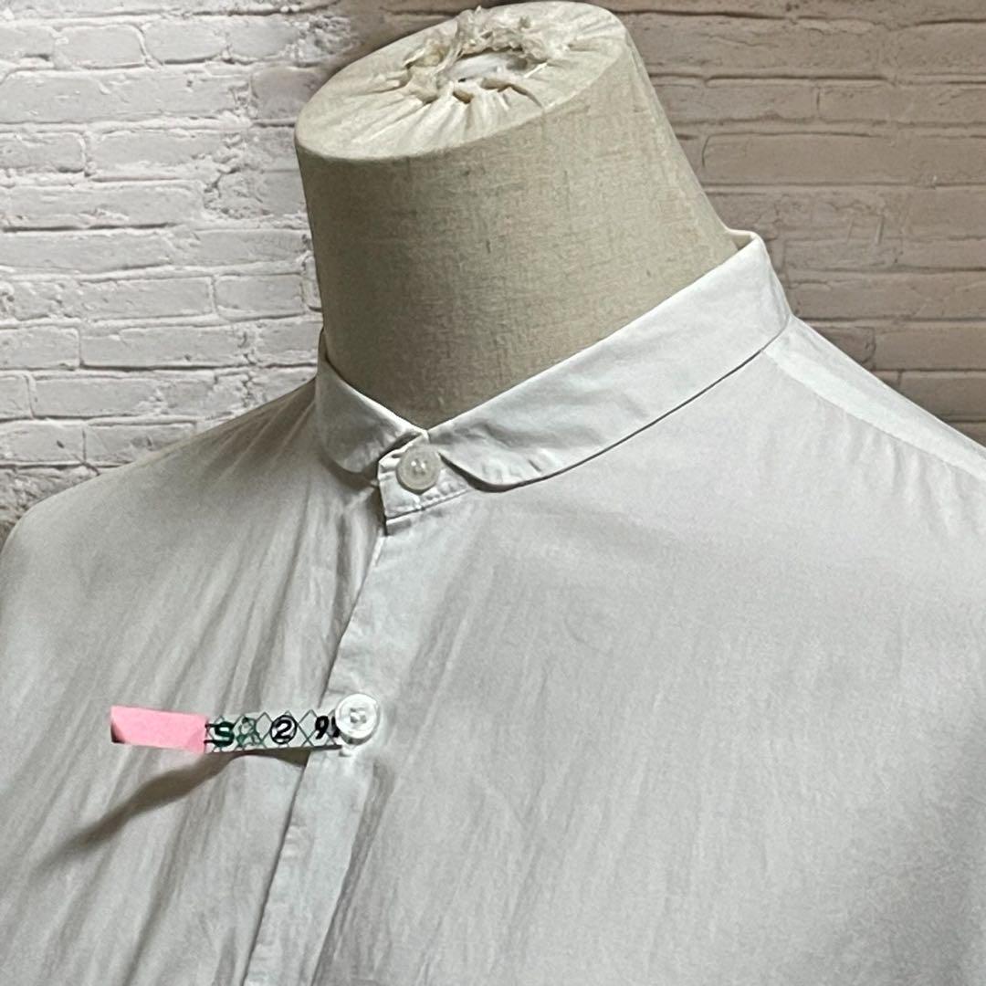 極美品⭐︎ヴェリテクール コットン ちび衿 シャツワンピース