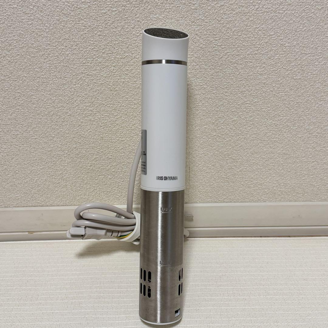 IRIS OHYAMA 低温調理器 LTC-02 ホワイト【新品未使用】 低温調理器 スリム 防水仕様 LTC-02-W ホワイト
