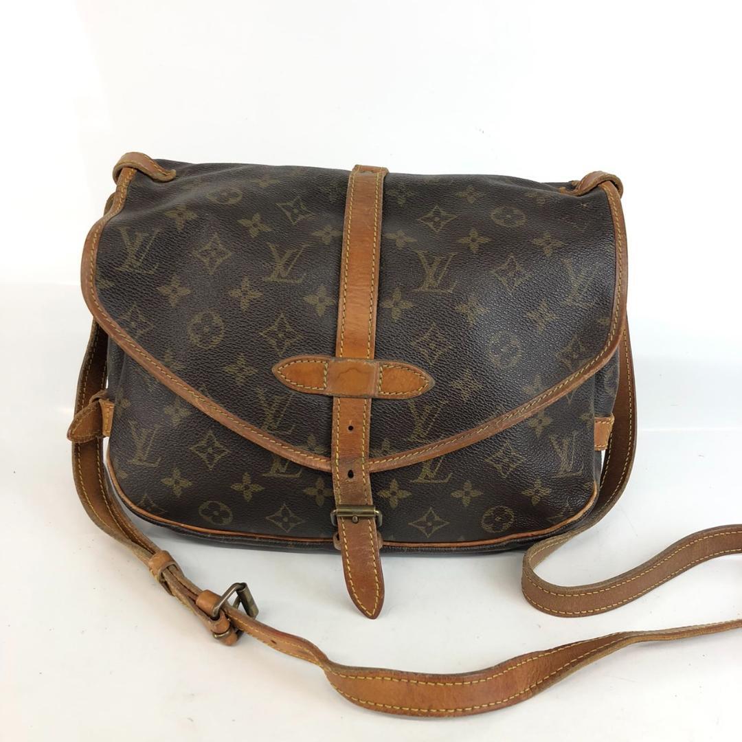 LOUIS VUITTON ソミュール30 ショルダーバッグ モノグラム