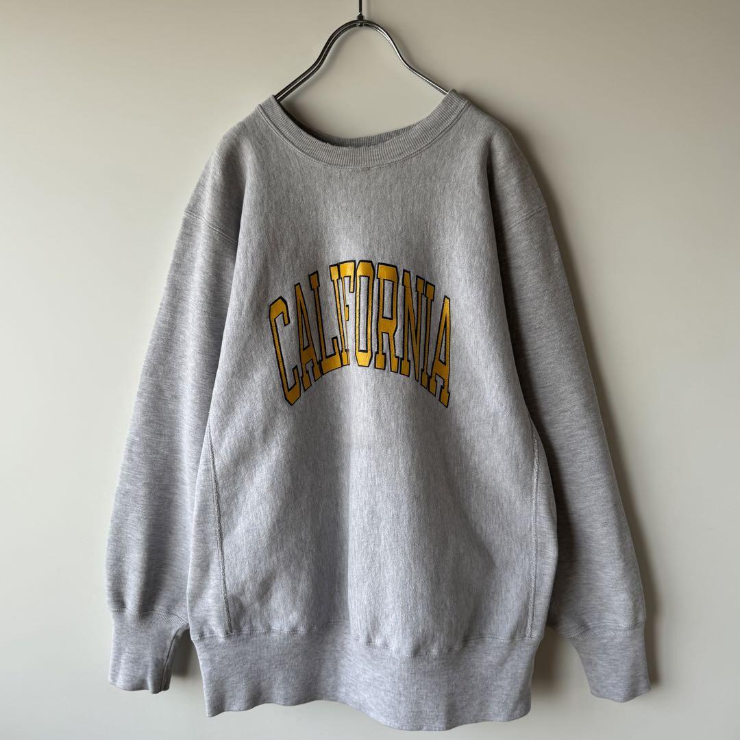カナリア様90s USA L右目リバースウィーブ チャンピオン スウェット USA製 90s Champion Reverse Weave Sweatshirt 紫 L