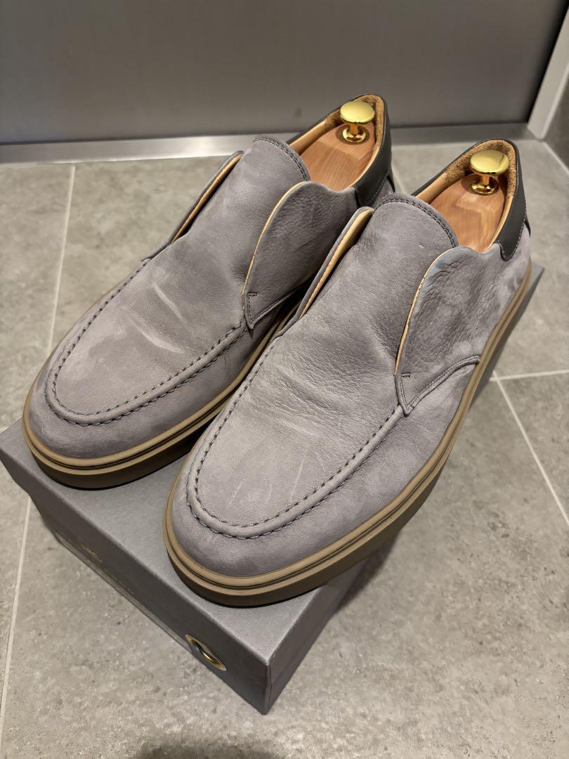 CAMERLENGO カメルレンゴ ヌバック Z16616 GRIGIO 43