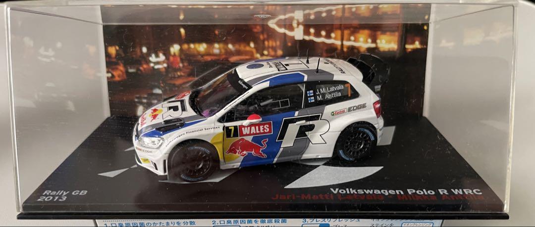 Volkswagen Polo R WRC ミニカー Rally GB 2013