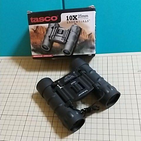 tasco 10×25 新品未使用双眼鏡 取説有り