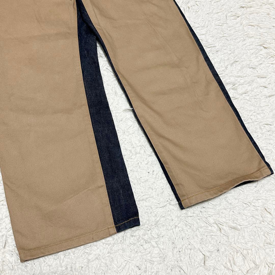 KOJIMA GENES(児島ジーンズ) バイカラー ドッキング パンツ 30