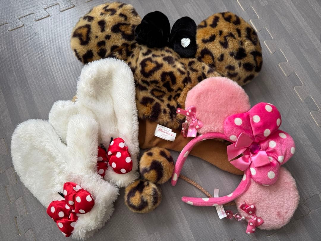 東京ディズニーリゾート 被り物 カチューシャ 手袋目立った傷や汚れなし