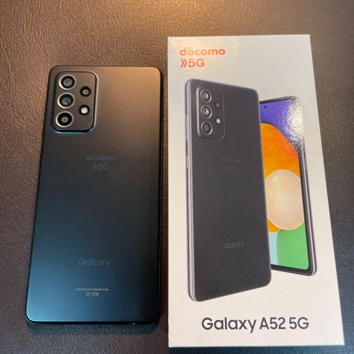 新作定番 SAMSUNG Galaxy A52 5G SC-53B ブラック cWKCr-m77102916281 人気特価