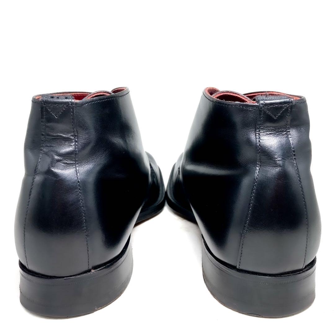 【保存袋付・ポールスミス別注】CHEANEY チーニー レザーチャッカブーツ