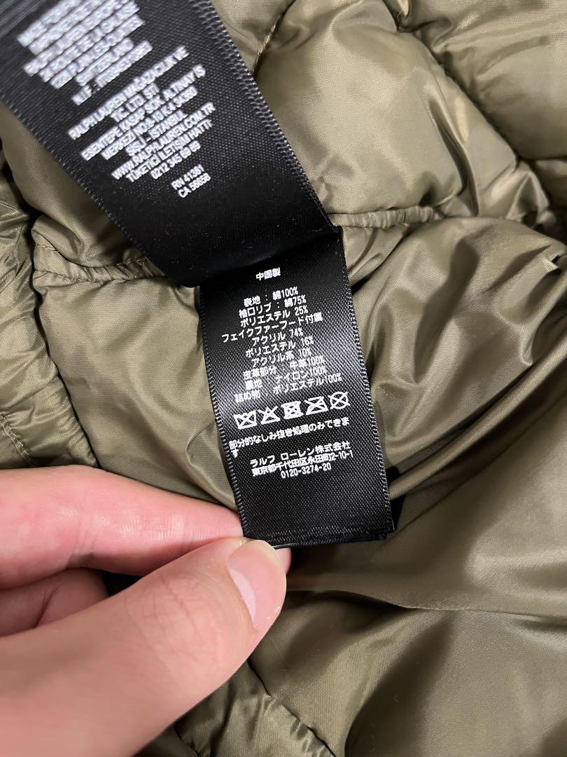 RRL Double RL コート　オイル　ダウン　ジャケット