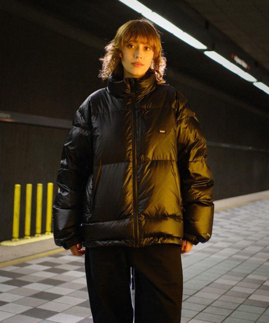 コムドットゆうた着用 HUF PERTEX DOWN JACKET