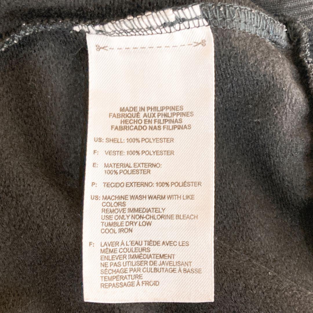 アディダス トラックジャケット トレフォイル ロゴ刺繡 立ち襟 裏起毛 黒 M アディダス トラックジャケット トレフォイル ロゴ刺繡 立ち襟 裏起毛 黒 M