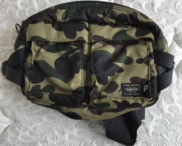 PORTER Apeコラボ　カモ柄ボディバッグ