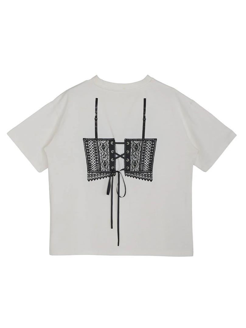 MEDI LINGERIE TROMPE L`OEIL TEE - メルカリ