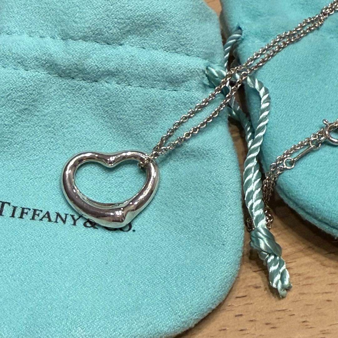 値下げ中☆Tiffany オープンハート ネックレス