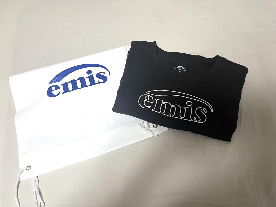 トップス emis MINI CROPPED CHAIN STITCH T-SHIRT