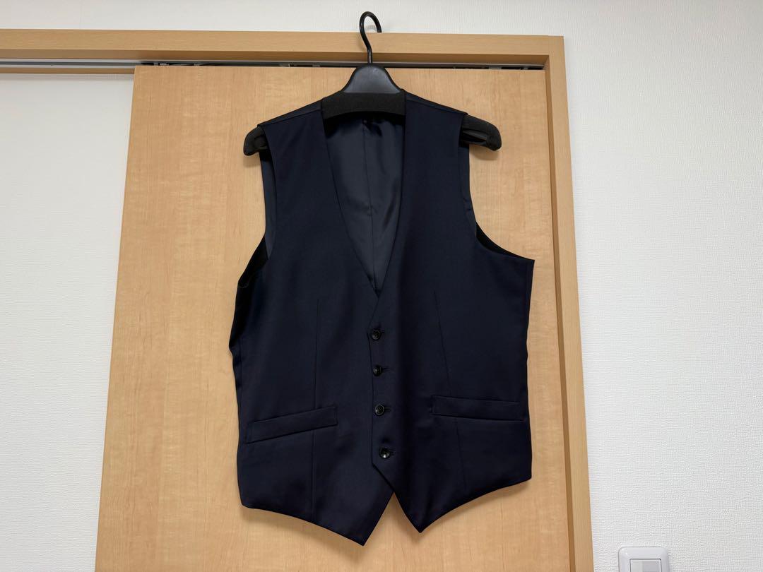 SUIT SELECT スーツ 3ピース ネイビー BLS9002 冠婚葬祭 SUIT SELECT スーツ 3ピース ネイビー BLS9002 冠婚葬祭 - メルカリ