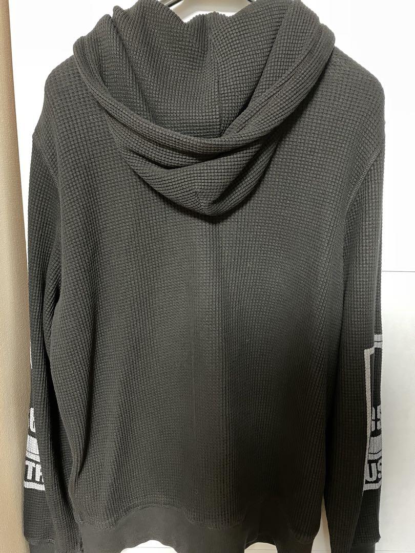 DIESEL ワッフルパーカー ブラック