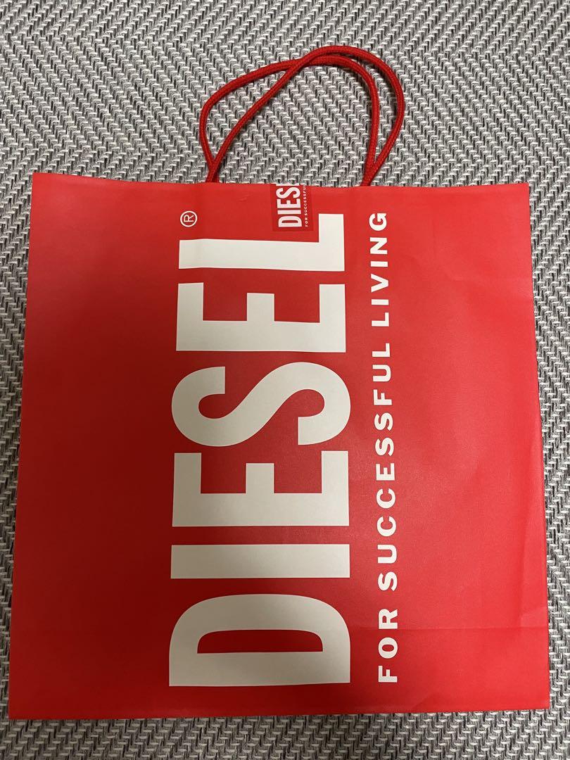 DIESEL ワッフルパーカー ブラック