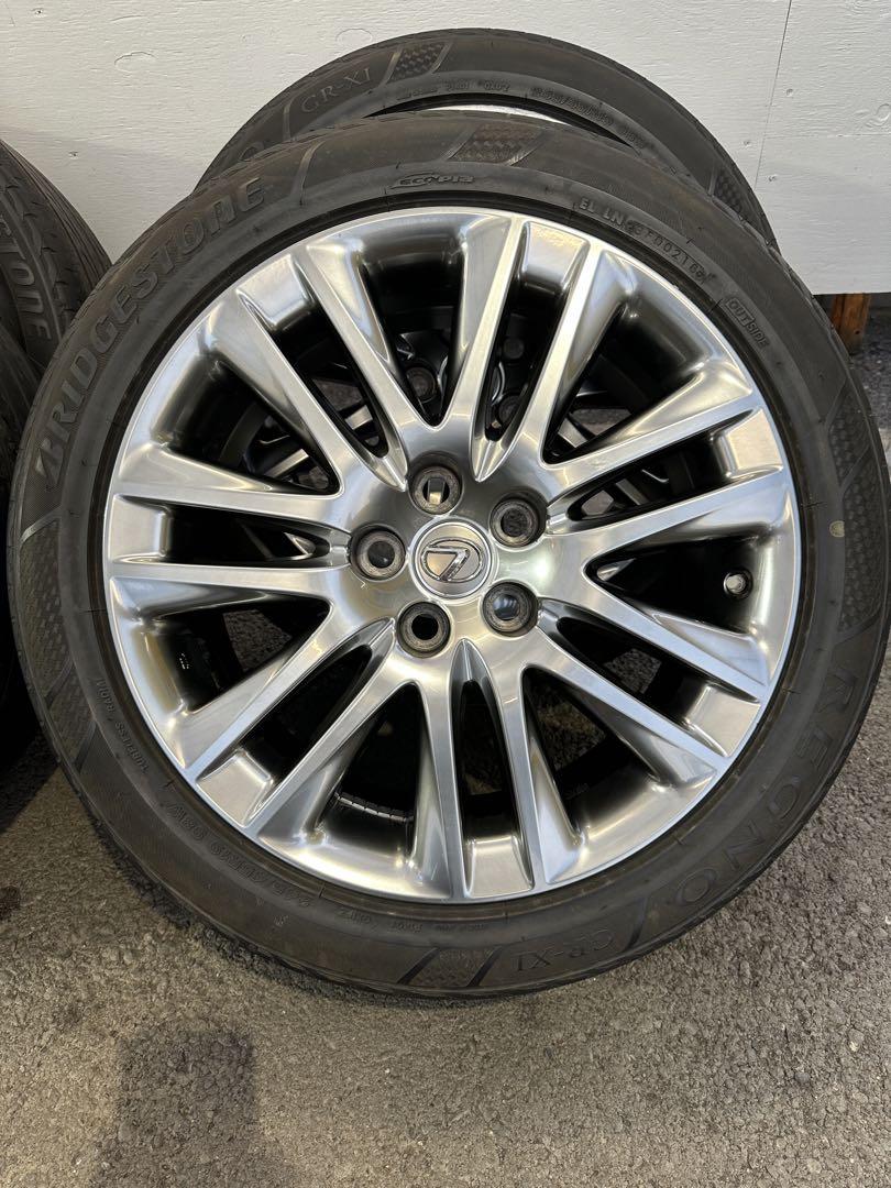 レクサス ＬＳ６００ｈＬ　後期型　純正ホイール４本セット