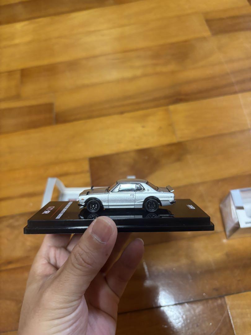 inno64 イノモデル1/64 日産ハコスカ ケンメリ シルバー2台