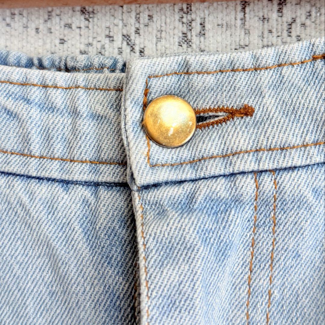 coquette】 刺繍 y2K 平成ギャル レディースデニムパンツ - メルカリ