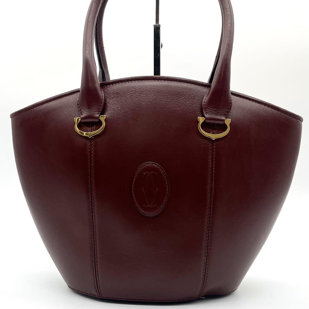 カルティエ マストライン レザー ハンドバッグ CARTIER] Cartier Must Line Shoulder Bag – NISHIKINO VINTAGE