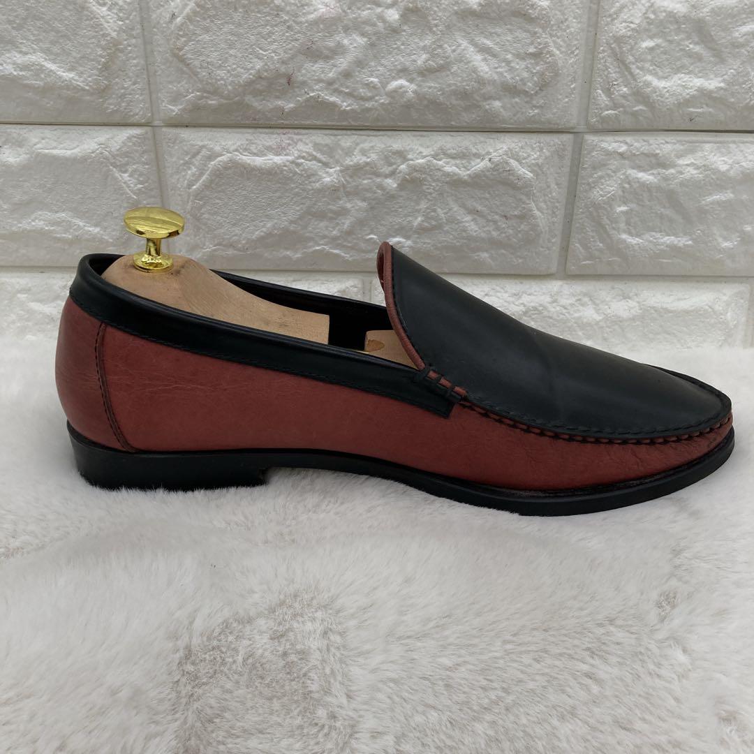 ❤美品❤R.J.B フラットヘッド コブラヴァンプローファー 7.5 ブラック