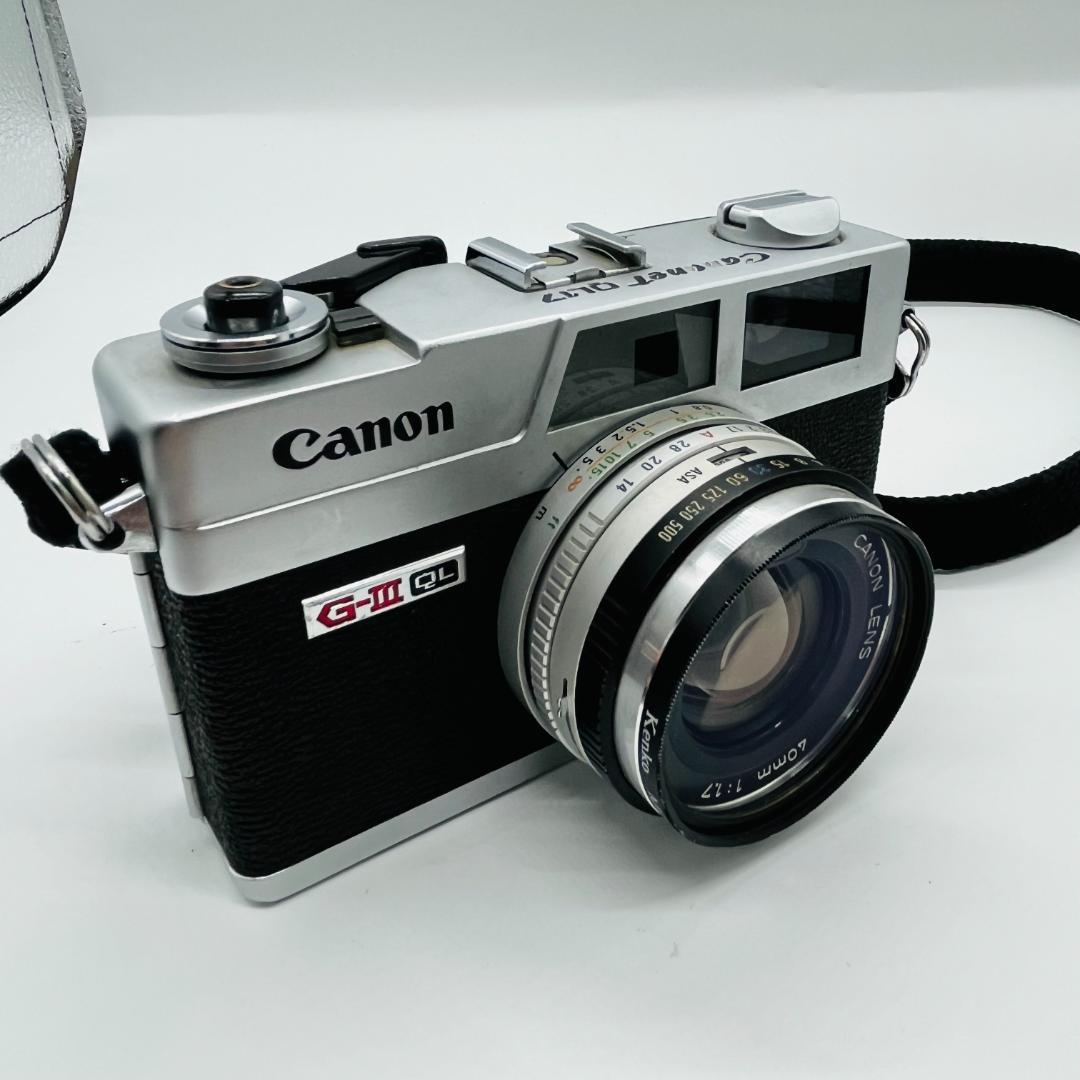 【動作確認済み】Canon Canonet QL17 GⅢ