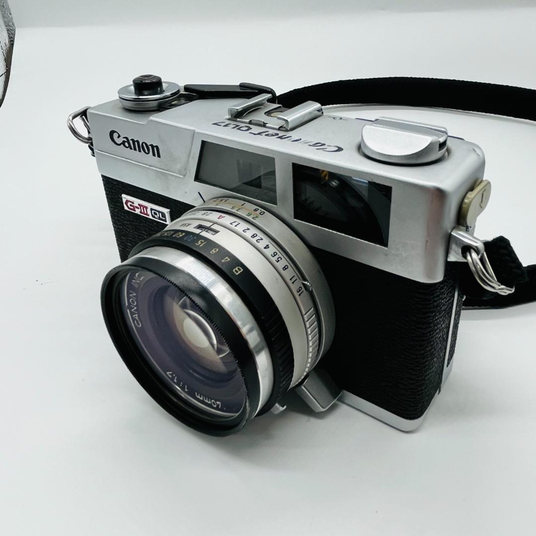 【動作確認済み】Canon Canonet QL17 GⅢ