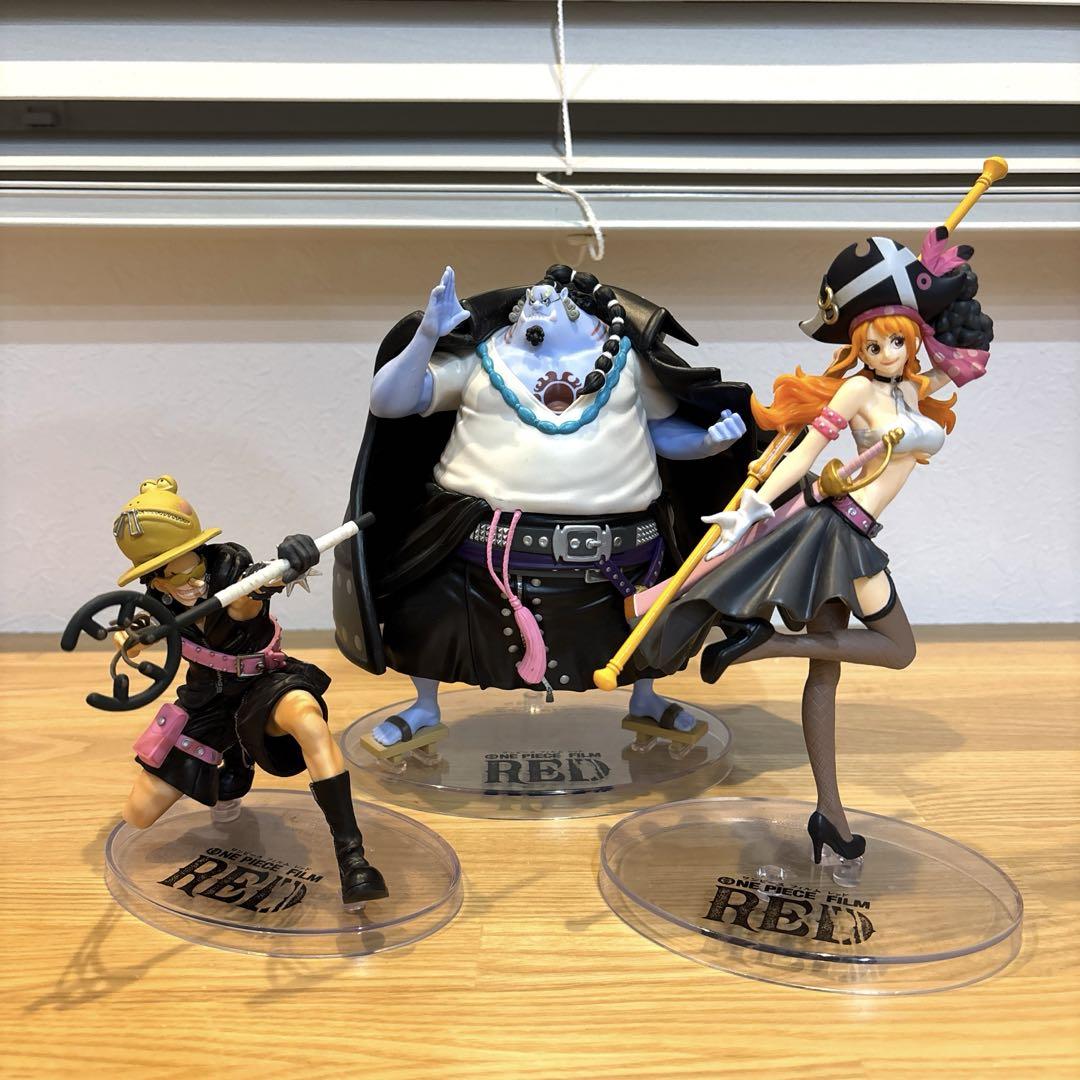ワンピース bwfc ルフィ ウソップ ナミ シャンクス ミホーク ジンベエ またね featuring ルフィ、ゾロ、ナミ、ウソップ、サンジ