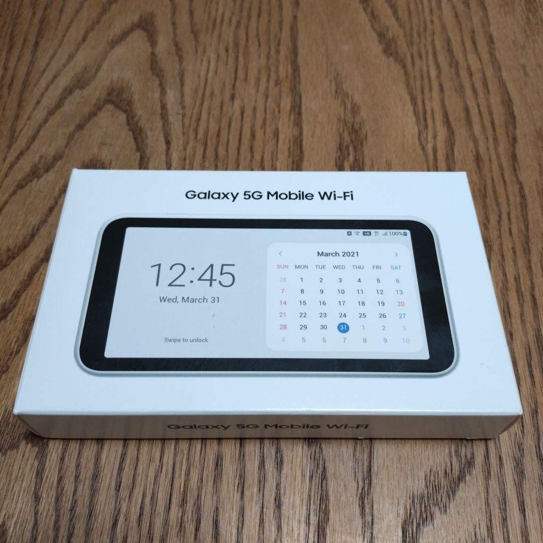 Galaxy 5G Mobile Wi-Fi SCR01 ホワイト