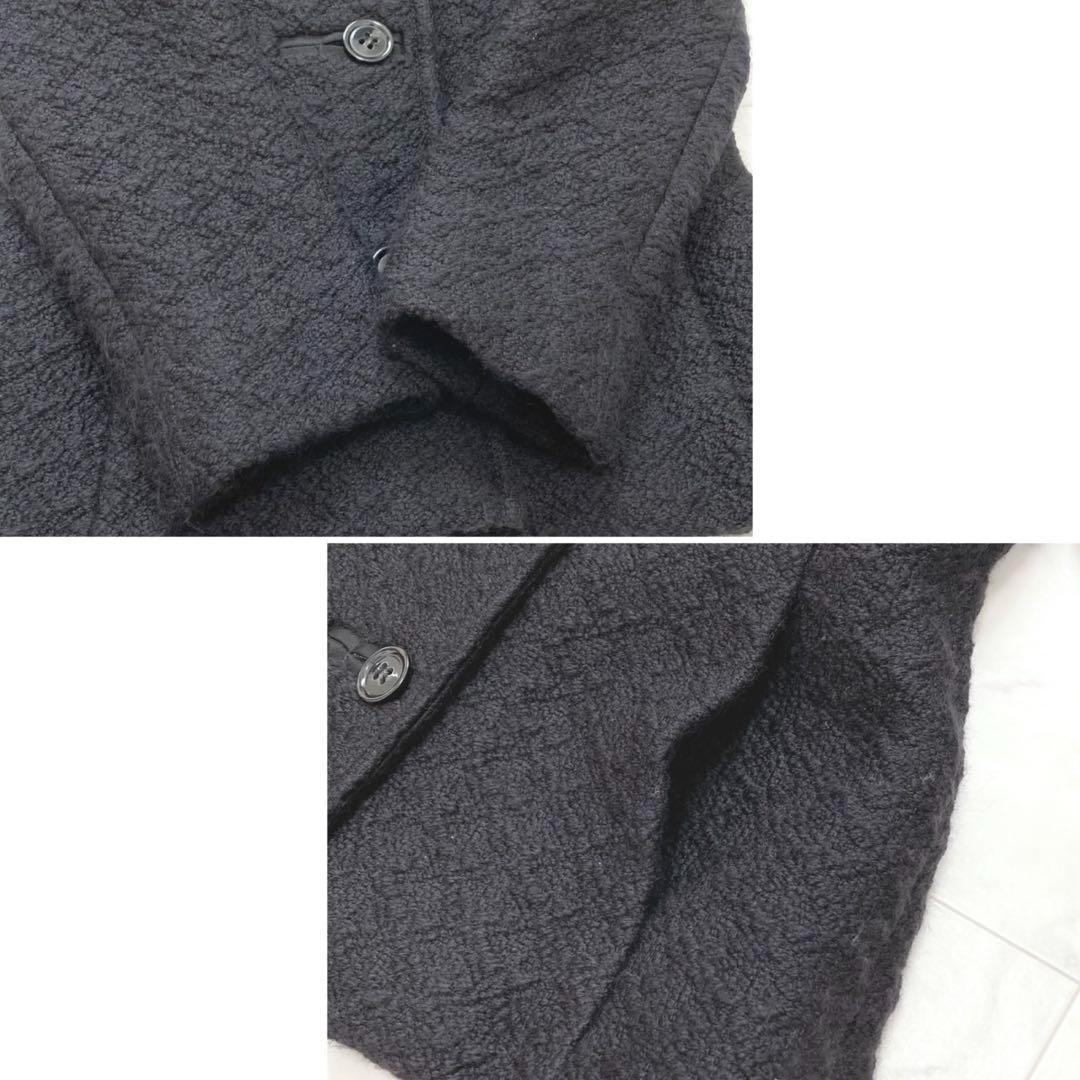 MAX&Co. 2way ウールコート ラビットファー 38 ブラック