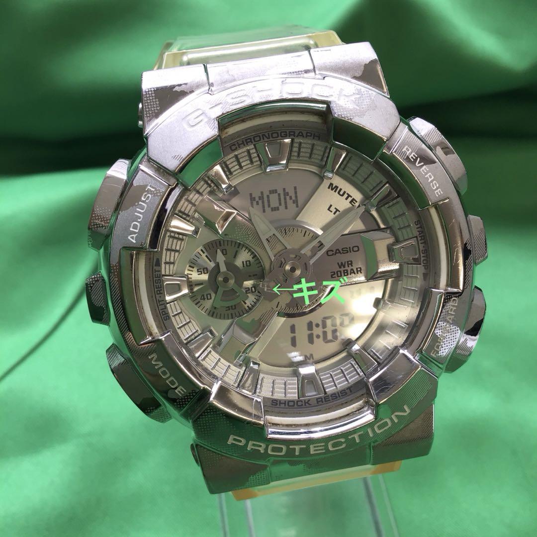 ‼️CASIOカシオ‼️G-SHOCK GM-110SCM-1AJFクリア 腕時計