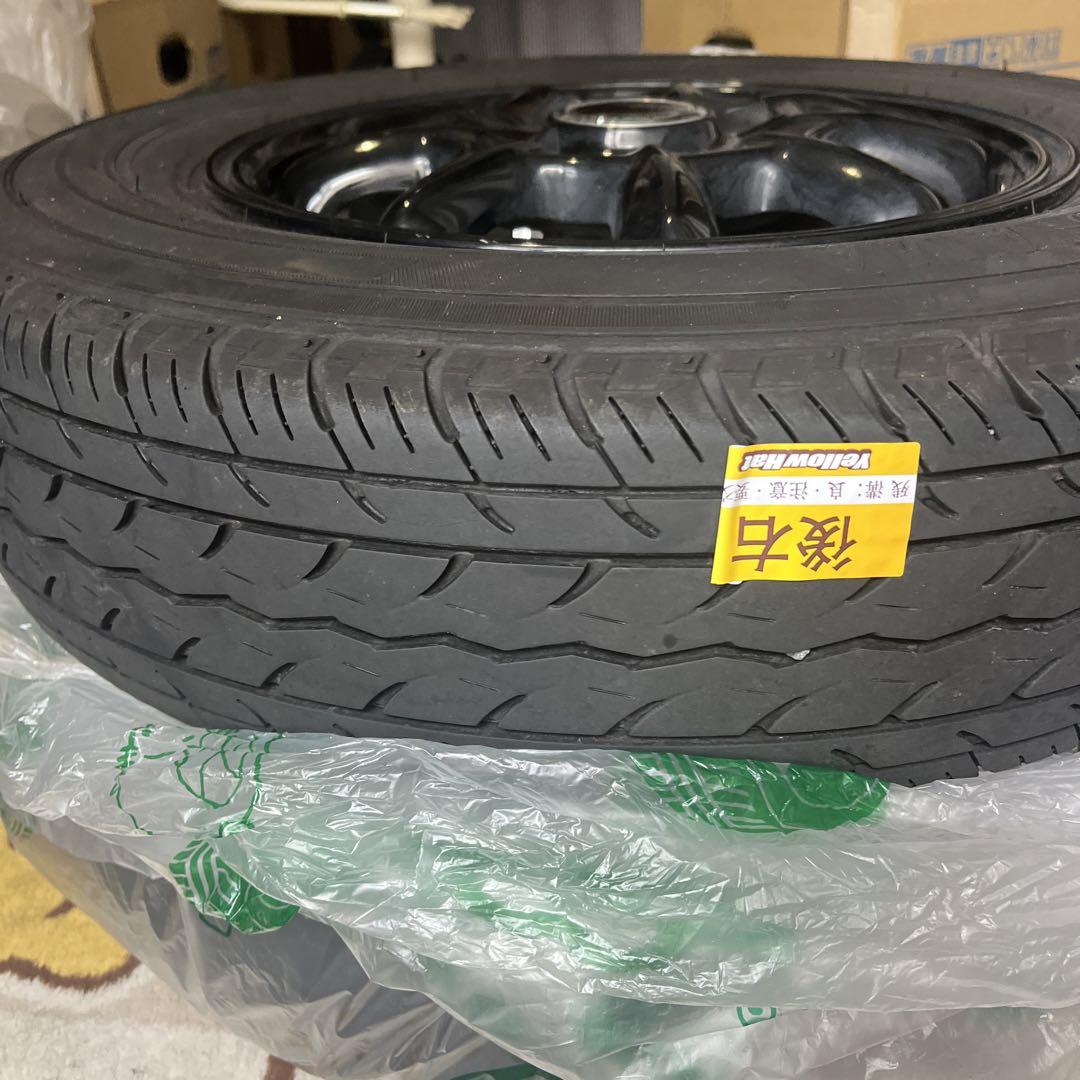 軽自動車 ホイルセット 145 R12 6PR 画像7
