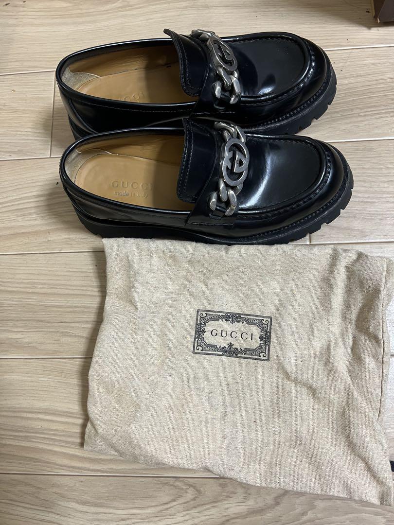 GUCCI ブラック ローファー Loafer