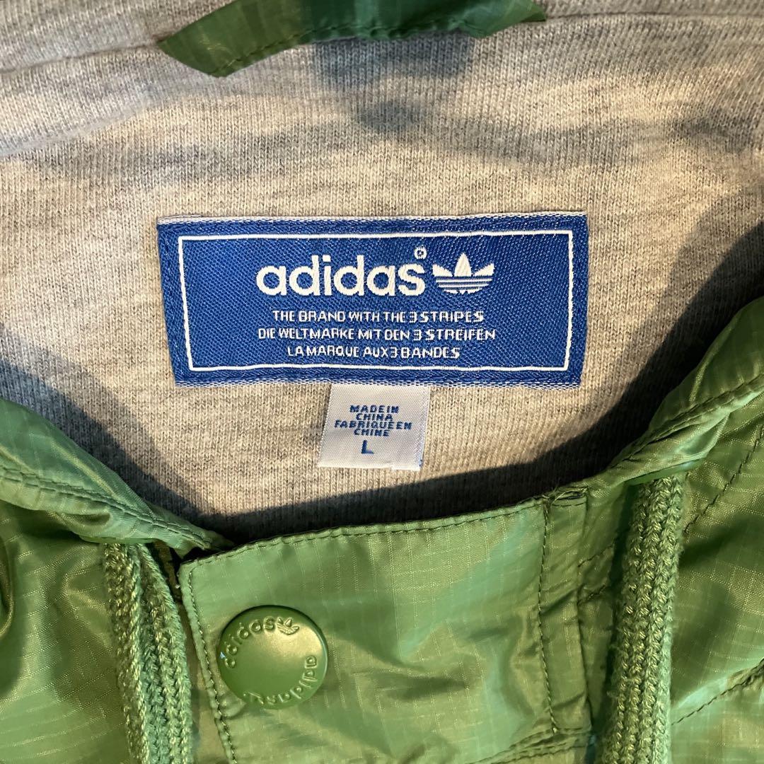 adidas アディダス トラックジャケット ナイロンジャケット Lサイズ
