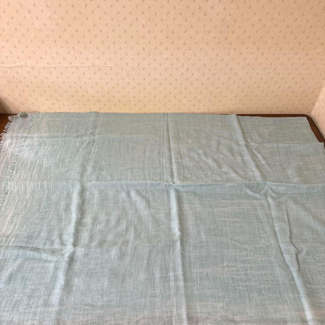 ★新品★ファリエロサルティ　大判ストール　Brietta　コットン　グリーン